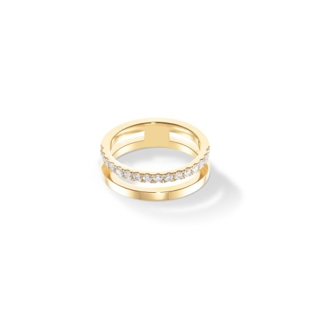 Кольцо Coeur de Lion, Crystal-Gold, 0136/40-1816 54